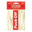 (image for) Fuck Off Sticker