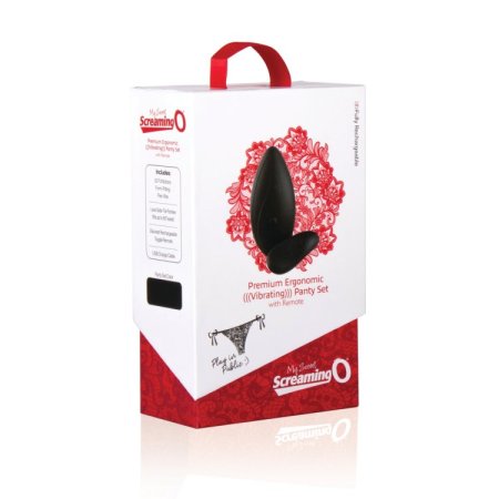 (image for) Premium Ergonomic Remote Panty Set - Black