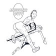 (image for) Sexy Butts Adult Colouring Book *