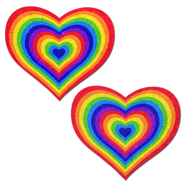 (image for) Velvet Rainbow Pumping Heart Pastease