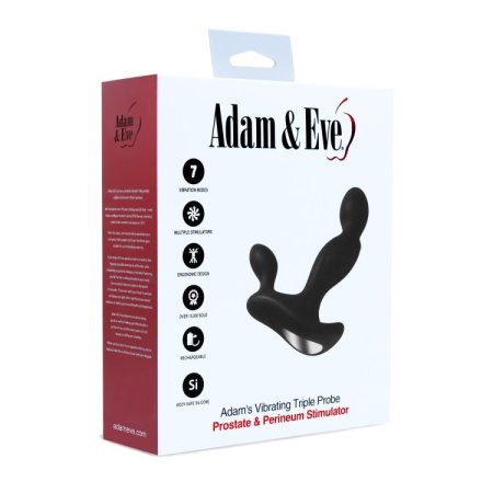 (image for) Adam & Eve Adam's Vibrating Triple Probe