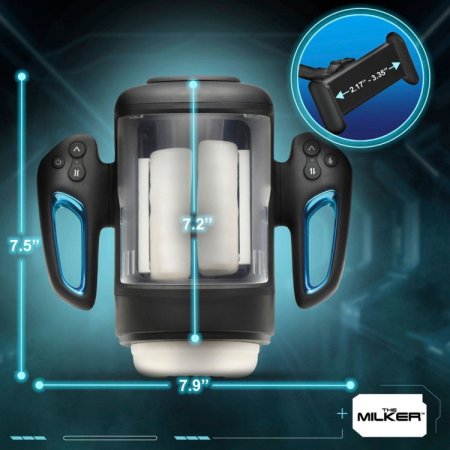 (image for) Cyber Milker Stroking & Vibrating Masturbator