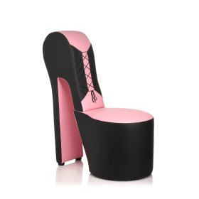 Stiletto Sex Chair - Pink & Black 40" Stiletto Sex Chair - Pink & Black 40"