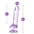 (image for) Naturally Yours - 8" Crystalline Dildo