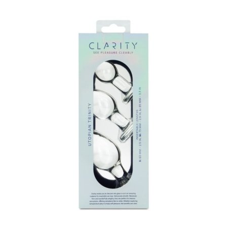 (image for) Clarity - Glass Dildo - Utopian Trinity