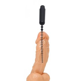 Dark Rod Vibrating Beaded Silic Sound Dark Rod Vibrating Beaded Silic Sound