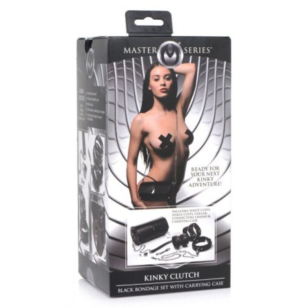 (image for) Kinky Clutch Black Bondage Set w/ Case *