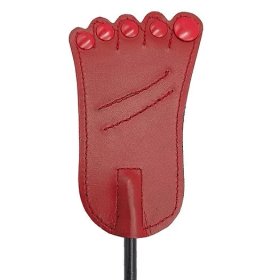 Foot Riding Crop - Red Foot Riding Crop - Red