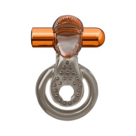 Stay Hard - Vibrating Double Cock Ring Set with Sleeve