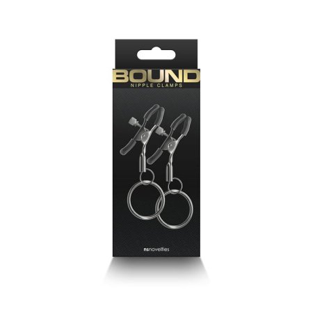 (image for) Bound Nipple Clamps - C2 - Gunmetal