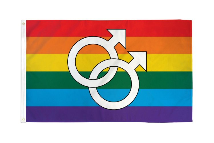 (image for) Double Mars Flag 3\' x 5\' Polyester *