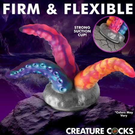 (image for) Tenta-Trio Silicone Dildo