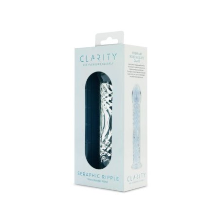 (image for) Clarity - Glass Dildo - Seraphic Ripple