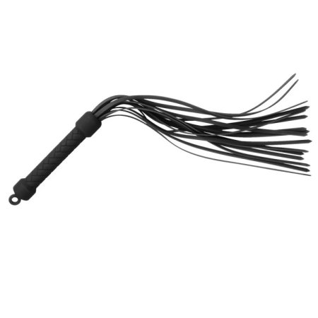(image for) Temptasia Ardor - Silicone Flogger - Black