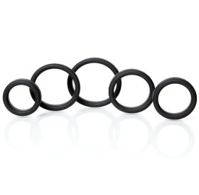BoneYard Silicone Ring 5 Pcs Kit - Black BoneYard Silicone Ring 5 Pcs Kit - Black