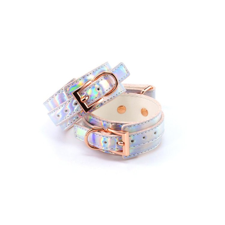 (image for) Cosmo Bondage Ankle Cuffs - Rainbow