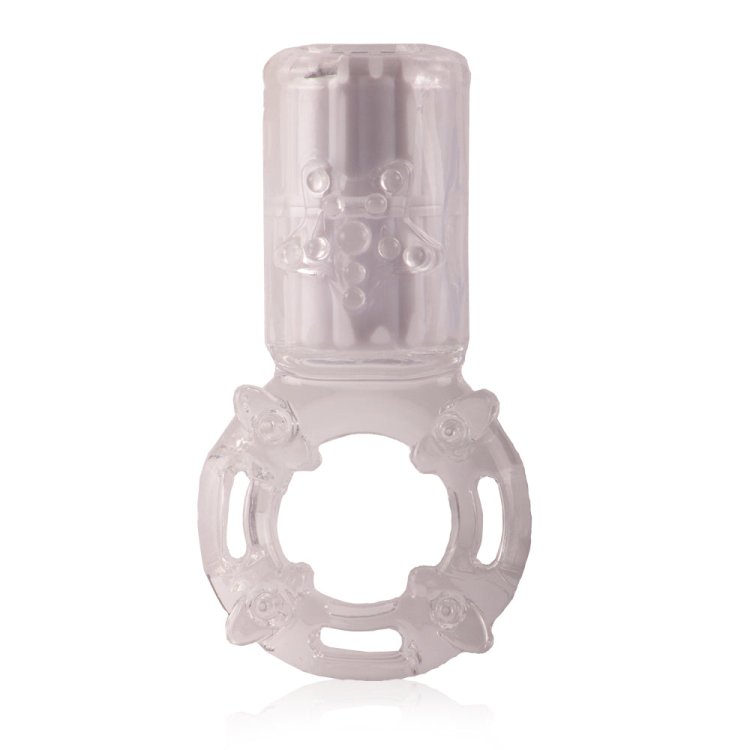 (image for) Big OMG Vibrating Ring - Clear