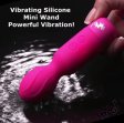 (image for) Vibrating Silicone Mini Wand - Pink