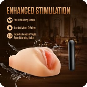 EnLust - Sabrina Male Masturbator with Bullet Vibrator EnLust - Sabrina Male Masturbator with Bullet Vibrator