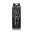 (image for) Bound Nipple Clamps - C3 - Gunmetal