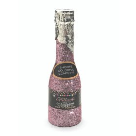Glitterati Champagne Penis Confetti Party Poppers - single bottle