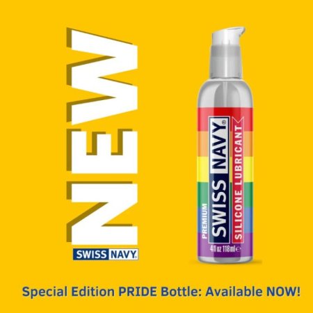 (image for) Swiss Navy Premium Silicone 4oz Pride
