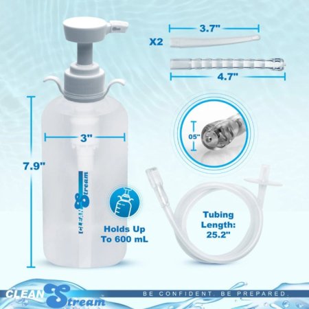 (image for) XL Enema Bottle with 3 Attachments