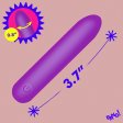 (image for) Tapered Flexible Silicone Bullet - Purple