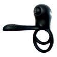 (image for) DECADENCE- COBRA. Cock & Ball Strap with vibrating Stinger & Clit Stimulator. Liquid Silicone. Multi-Speed. Rechargeable.