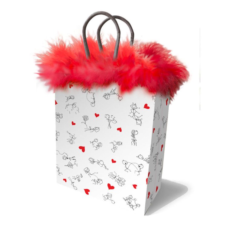 (image for) Sex Positions Stick Figures Gift Bag