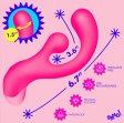 (image for) Gyro Rabbit Silicone Vibrator - Pink