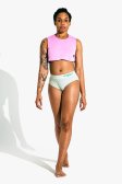(image for) Womens Large - JockVStrap Rib Briefs - Mint