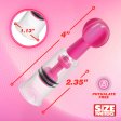 (image for) MAXtwist Clit & Nipple Triple Sucker Set - Pink