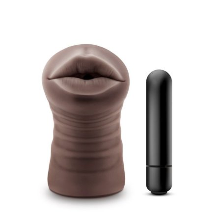 (image for) EnLust Krystal -Vibrating stroker -Brown