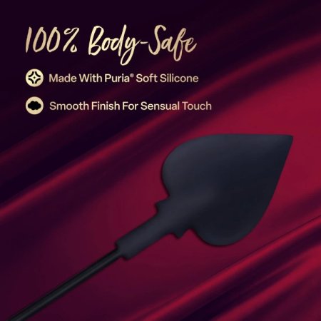 (image for) Temptasia Ardor - Silicone Spade Crop - Black
