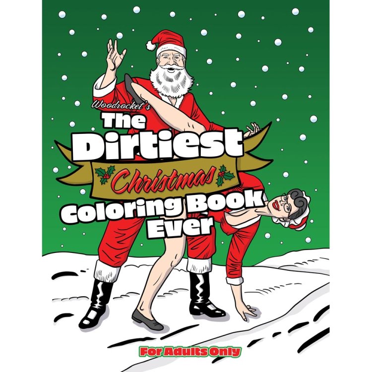 (image for) Dirtiest Christmas Colouring Book Ever