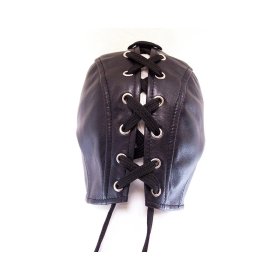 Leather Half Mask Black Leather Half Mask Black