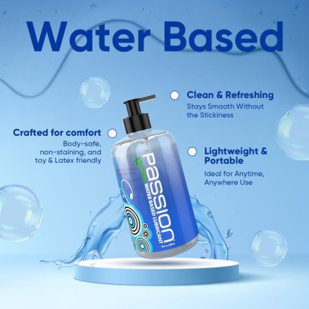 (image for) Passion Natural Water-Based Lube - 8oz