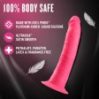 (image for) Neo Elite - 6" Silicone Dual Density Cock - Neon Pink