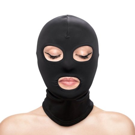 (image for) Hustler Taboo - Eyes & Mouth Hood Black
