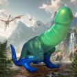 (image for) Jurassic Cock Dinosaur Silicone Dildo