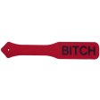 (image for) Temptasia Ardor - Silicone Bitch Paddle - Red