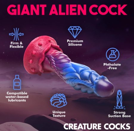 (image for) Intruder Alien Silicone Dildo