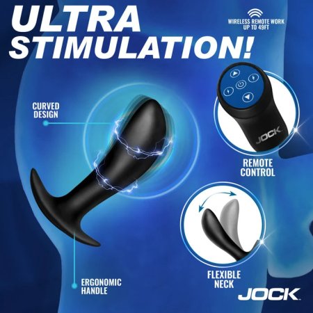 (image for) Spark E-Stim Slim Prostate Plug w remote