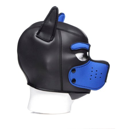 (image for) Spike Neoprene Puppy Hood - Blue