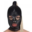 (image for) Ponytail Bondage Hood w 20" Blonde