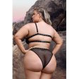 (image for) Bad Bitch One-Shoulder Bling Bralette & Panty