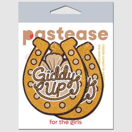 (image for) Giddy Up Sparkling Horseshoe Golden Pasties