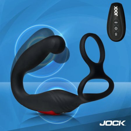 (image for) Axis Gyrating Prostate Vibrator with C-Ring w/ remote