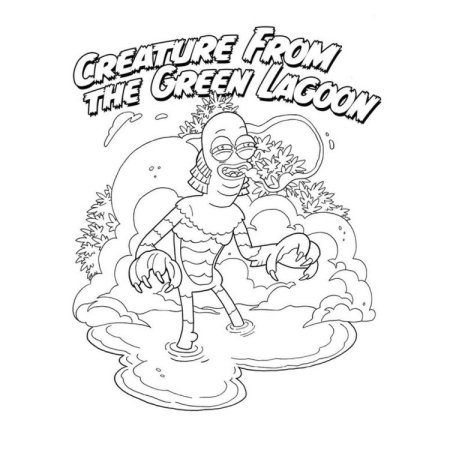 (image for) Killer Buds Colouring Book